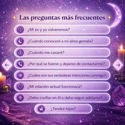 Lectura psíquica completa por Valeria