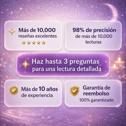 Lectura psíquica completa por Valeria